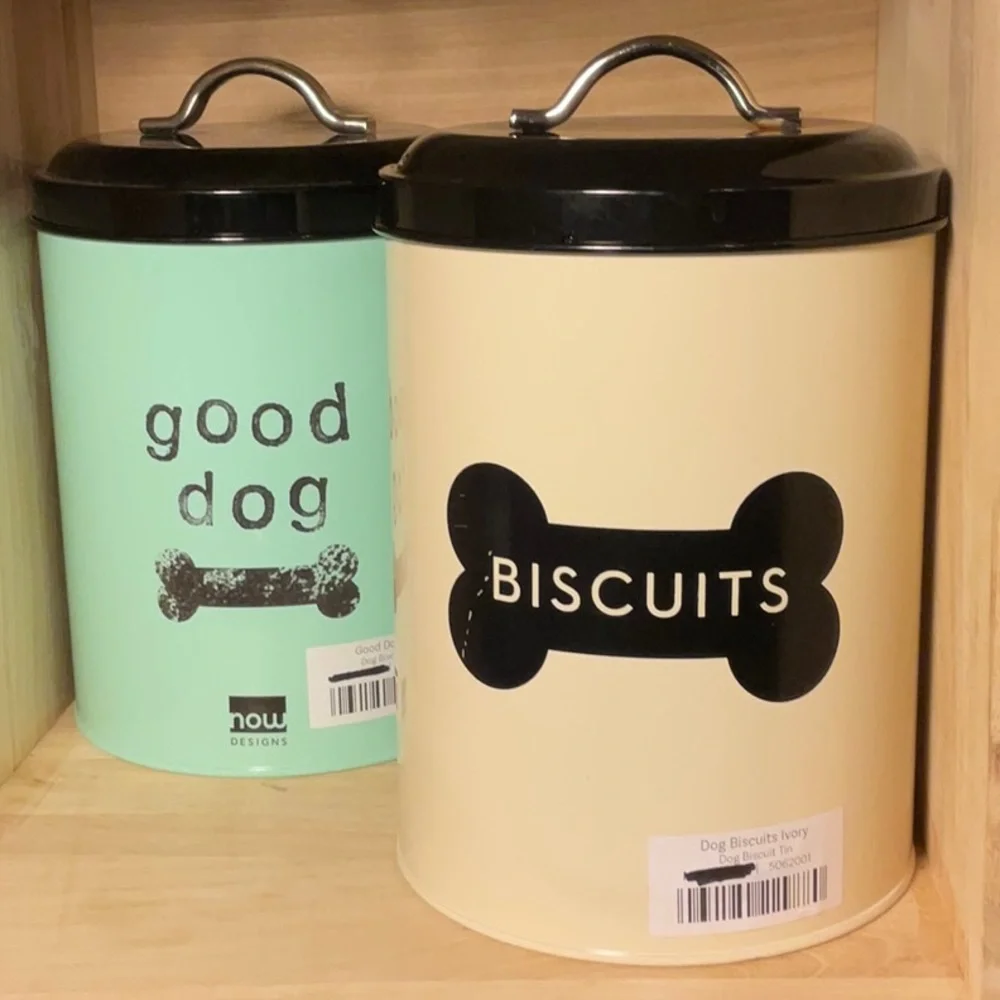 “Dog Park” metal tin- biscuit tin for your best friend
